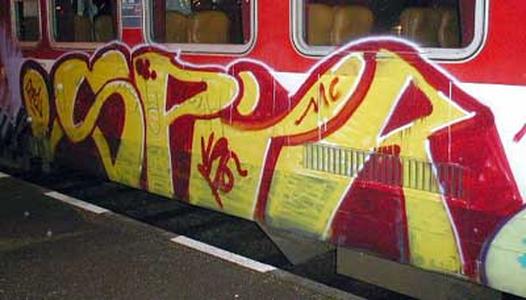 yellow vr6 train-bordeaux spir