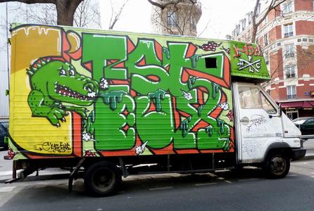  -ce- hda hartos truck green paris