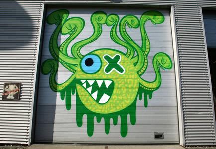  ox-alien pinwin green octopus rotterdam netherlands