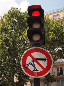  tower roadsign paris