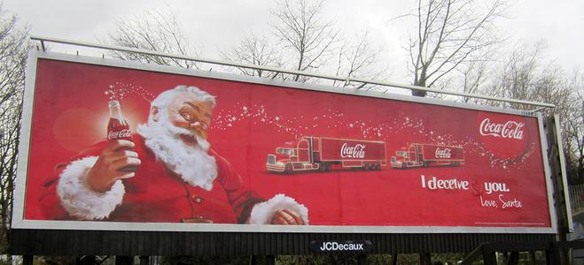 unknown billboard red ukingdom bristol xmas