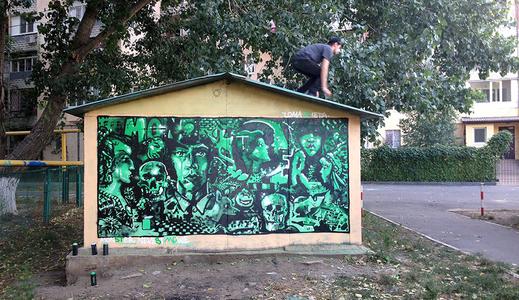 green ukraine odessa monster-one