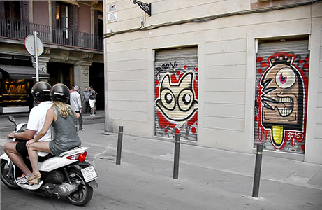 spain barcelona shutters sqon konair
