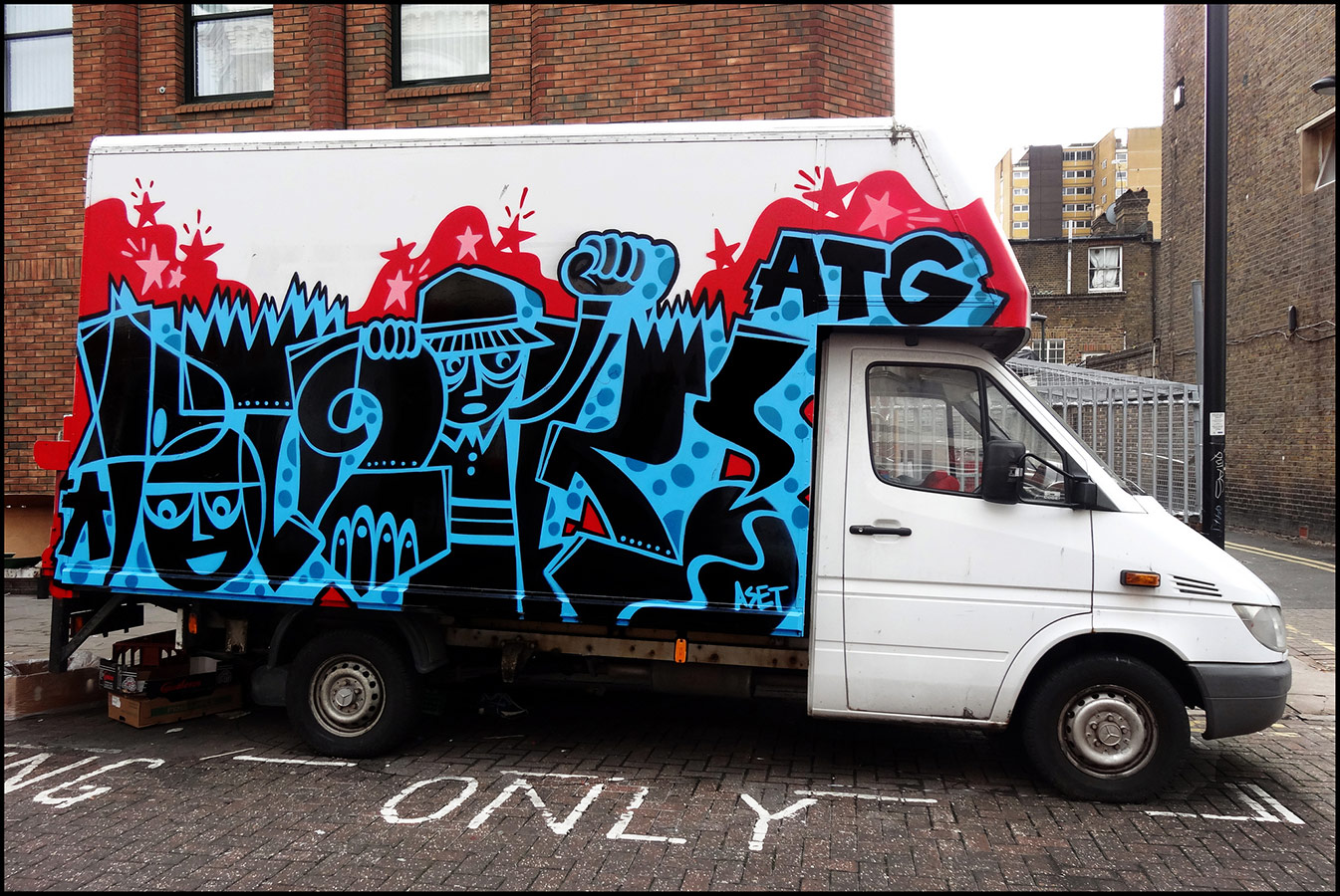  panik truck london ukingdom