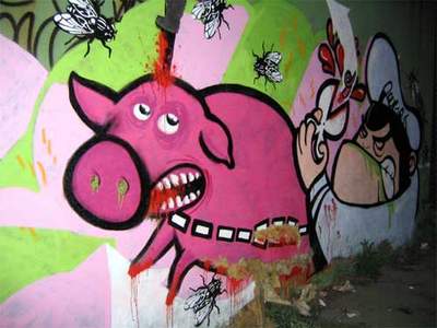  captain captain-rouget toulouse pig pink