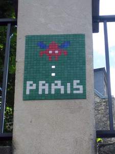  spaceinvader paris