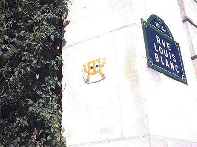  fake invader paris