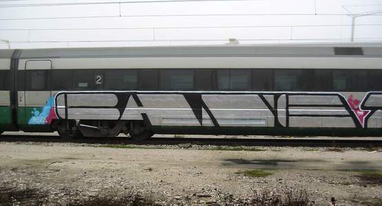  bane train silver italy