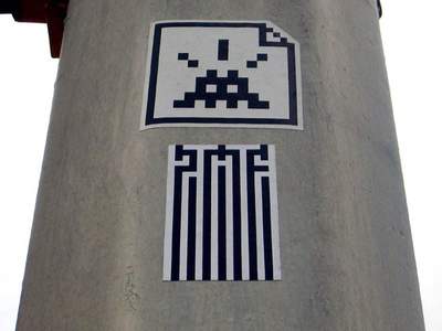  spaceinvader zime nyc