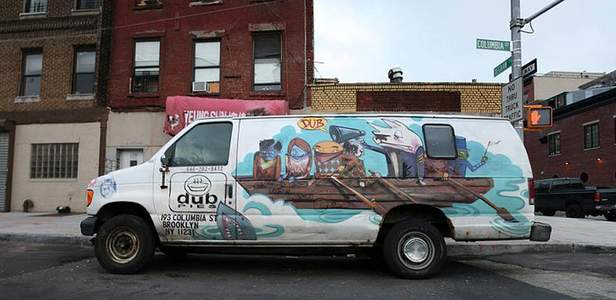  os-gemeos love-billy truck nyc