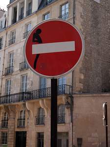 paris sexual roadsign clet-abraham summer13