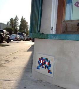  spaceinvader losangeles california