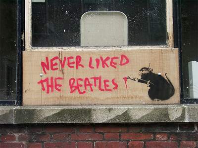  banksy text-message rat liverpool ukingdom