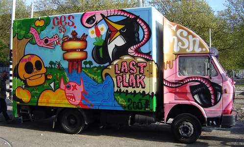  lastplak truck netherlands