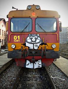  lunar train pristina kosovo balkans