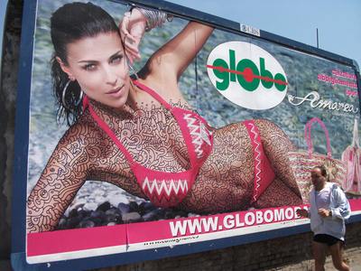  halohalo billboard torino italy