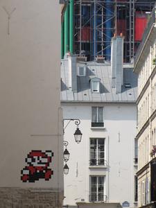  spaceinvader pixel paris