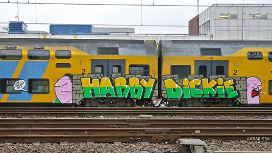  harry dickie train hague netherlands