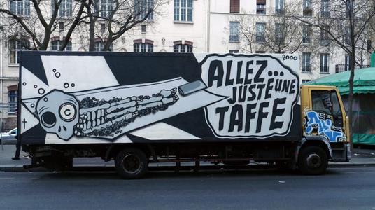 truck paris france cigarette mygalo