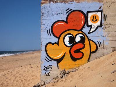 beach france monsieurpoulet blockhaus